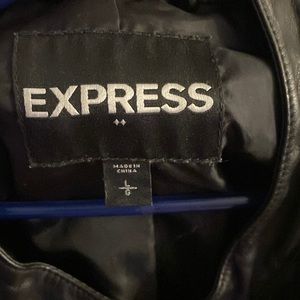 Express leather jacket